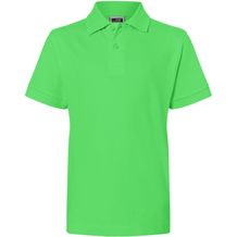 Classic Polo Junior - Hochwertiges Polohemd mit Armbündchen [Gr. M] (lime-green) (Art.-Nr. CA126223)