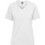 Ladies' BIO Workwear T-Shirt - Strapazierfähiges und pflegeleichtes T-Shirt [Gr. 4XL] (white) (Art.-Nr. CA126357)