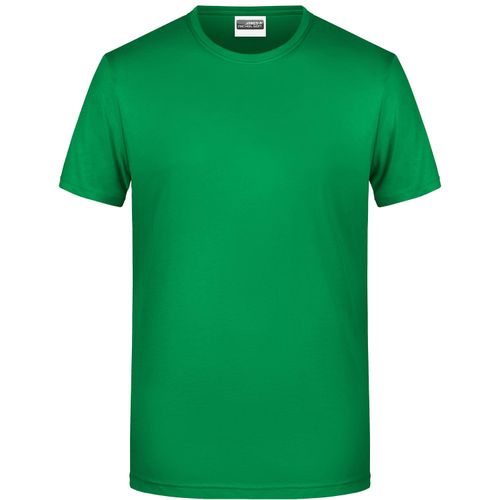 Men's Basic-T - Herren T-Shirt in klassischer Form [Gr. M] (Art.-Nr. CA126874) - 100% gekämmte, ringgesponnene BIO-Baumw...