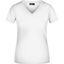 Ladies' V-T - Tailliertes Damen T-Shirt [Gr. XXL] (white) (Art.-Nr. CA127166)