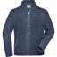 Men's Workwear Fleece Jacket - Strapazierfähige Fleecejacke im Materialmix [Gr. 5XL] (navy/navy) (Art.-Nr. CA127819)