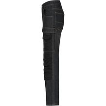 Workwear Stretch-Jeans - Jeans-Hose in gerader Schnittführung mit vielen Details (black-denim) (Art.-Nr. CA128736)