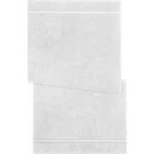 Bath Towel - Badetuch im dezenten Design [Gr. 70 x 140 cm] (weiß) (Art.-Nr. CA128744)