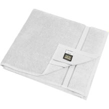 Bath Towel - Badetuch im dezenten Design [Gr. 70 x 140 cm] (weiß) (Art.-Nr. CA128744)