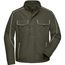Workwear Softshell Jacket - Professionelle Softshelljacke im cleanen Look mit hochwertigen Details [Gr. M] (olive) (Art.-Nr. CA128864)