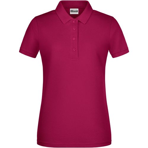 Ladies' Basic Polo - Klassisches Poloshirt [Gr. M] (Art.-Nr. CA130197) - Feine Piqué-Qualität aus 100% gekämmt...