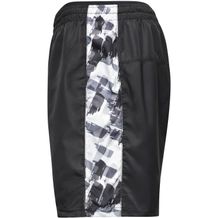 Men's Sports Shorts - Leichte Shorts aus recyceltem Polyester (black / black-printed) (Art.-Nr. CA130944)