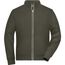 Men's Doubleface Work Jacket - Funktionelle Jacke mit Stehkragen und Kängurutasche [Gr. XL] (olive) (Art.-Nr. CA132289)