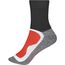 Sport Socks - Funktions- und Sport-Socke [Gr. 35-38] (black/red) (Art.-Nr. CA132969)