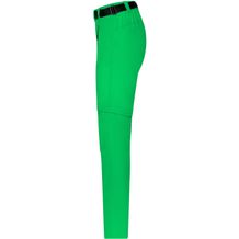 Ladies' Zip-Off Trekking Pants - Bi-elastische Outdoorhose in sportlicher Optik [Gr. S] (grün) (Art.-Nr. CA133806)