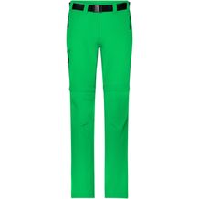 Ladies' Zip-Off Trekking Pants - Bi-elastische Outdoorhose in sportlicher Optik [Gr. S] (fern-green) (Art.-Nr. CA133806)