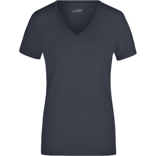 Ladies' Stretch V-T - T-Shirt aus weichem Elastic-Single-Jersey [Gr. XL] (Art.-Nr. CA134411) - Gekämmte, ringgesponnene Baumwolle
Lock...