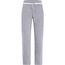 Ladies' Jog-Pants - Sweat-Hose im modischen Design [Gr. M] (grey-heather/white) (Art.-Nr. CA134617)