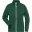 Ladies' Doubleface Work Jacket - SOLID - - Funktionelle Jacke mit Stehkragen und Kängurutasche [Gr. M] (dark-green) (Art.-Nr. CA135548)