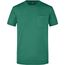 Men's Round-T Pocket - Klassisches T-Shirt mit Brusttasche [Gr. XXL] (dark-green) (Art.-Nr. CA135751)
