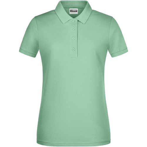 Ladies' Basic Polo - Klassisches Poloshirt [Gr. M] (Art.-Nr. CA135970) - Feine Piqué-Qualität aus 100% gekämmt...