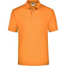 Polo-Piqué Medium - Klassisches Polohemd für Freizeit und Sport [Gr. 5XL] (orange) (Art.-Nr. CA136534)