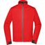 Men's Sports Softshell Jacket - Funktionelle Softshelljacke für Sport, Freizeit und Promotion [Gr. L] (bright-orange/black) (Art.-Nr. CA136855)