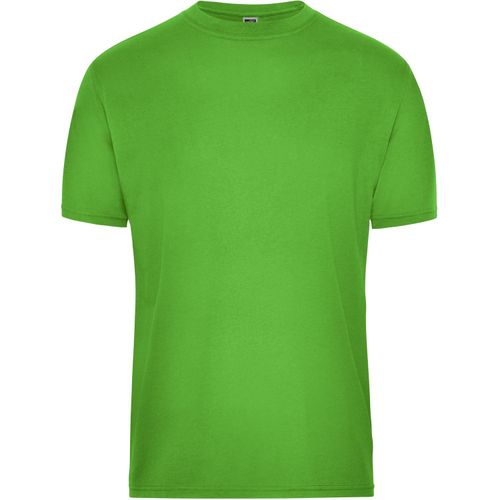 Men's BIO Workwear T-Shirt - Strapazierfähiges und pflegeleichtes T-Shirt [Gr. M] (Art.-Nr. CA138167) - Materialmix aus gekämmter, ringgesponne...