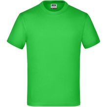Junior Basic-T - Kinder Komfort-T-Shirt aus hochwertigem Single Jersey [Gr. S] (lime-green) (Art.-Nr. CA138243)