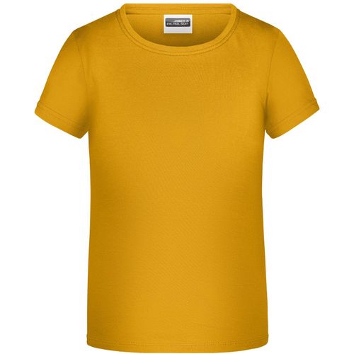 Promo-T Girl 150 - Klassisches T-Shirt für Kinder [Gr. M] (Art.-Nr. CA139261) - Single Jersey, Rundhalsausschnitt,...