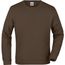 Basic Sweat - Klassisches Sweatshirt aus French-Terry [Gr. XL] (Brown) (Art.-Nr. CA139366)