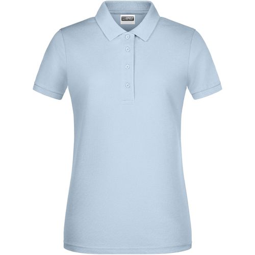 Ladies' Basic Polo - Klassisches Poloshirt [Gr. L] (Art.-Nr. CA140026) - Feine Piqué-Qualität aus 100% gekämmt...