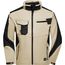 Workwear Softshell Jacket - Professionelle Softshelljacke mit hochwertiger Ausstattung [Gr. 4XL] (stone/black) (Art.-Nr. CA141072)