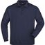Polo-Sweat Heavy - Klassisches Komfort Polo-Sweatshirt [Gr. S] (navy) (Art.-Nr. CA142063)