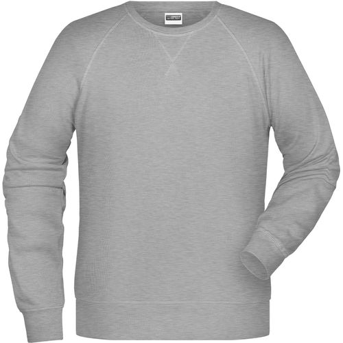Men's Sweat - Klassisches Sweatshirt mit Raglanärmeln [Gr. S] (Art.-Nr. CA142407) - Hochwertige French Terry-Qualität, 85...