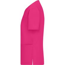 Ladies' Stretch-Kasack - Elastischer Kasack mit V-Ausschnitt [Gr. L] (pink) (Art.-Nr. CA143256)