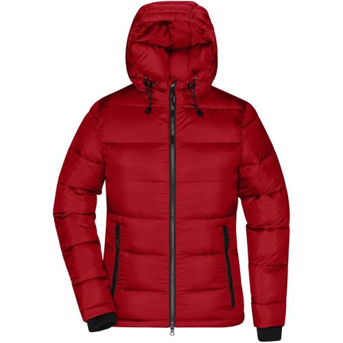 Ladies' Padded Jacket - Gesteppte Winterjacke aus recyceltem Polyester mit sorona®AURA Wattierung [Gr. L] (Art.-Nr. CA144066) - Rip-Stop-Gewebe, Wasser- und schmutzabwe...
