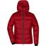 Ladies' Padded Jacket - Gesteppte Winterjacke aus recyceltem Polyester mit sorona®AURA Wattierung [Gr. L] (red/black) (Art.-Nr. CA144066)