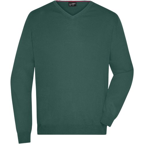 Men's V-Neck Pullover - Klassischer Baumwoll-Pullover [Gr. M] (Art.-Nr. CA144318) - Leichte Strickqualität
V-Ausschnitt
Mas...