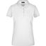 Ladies' Elastic Piqué Polo - Kurzarm Damen Poloshirt mit hohem Tragekomfort [Gr. M] (white) (Art.-Nr. CA144411)