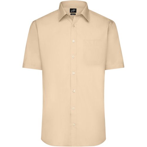Men's Shirt Shortsleeve Poplin - Klassisches Shirt aus pflegeleichtem Mischgewebe [Gr. XL] (Art.-Nr. CA144688) - Popeline-Qualität mit Easy-Care-Ausrüs...