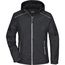 Ladies' Rain Jacket - Sportliche, funktionale Outdoorjacke [Gr. M] (black/silver) (Art.-Nr. CA145848)