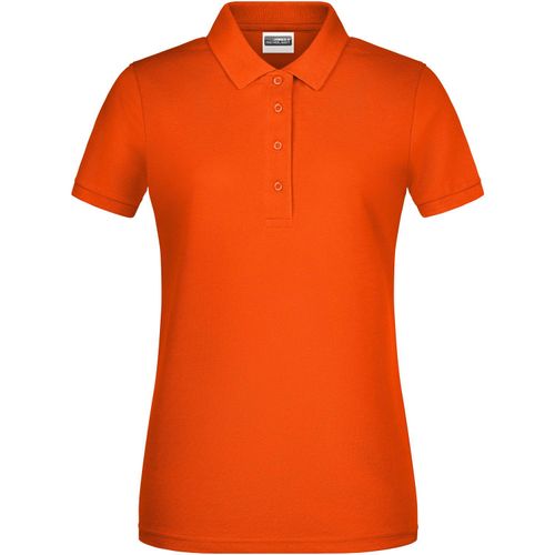 Ladies' Basic Polo - Klassisches Poloshirt [Gr. L] (Art.-Nr. CA145883) - Feine Piqué-Qualität aus 100% gekämmt...