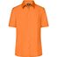 Ladies' Business Shirt Short-Sleeved - Klassisches Shirt aus strapazierfähigem Mischgewebe [Gr. XS] (orange) (Art.-Nr. CA145907)