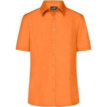 Ladies' Business Shirt Short-Sleeved - Klassisches Shirt aus strapazierfähigem Mischgewebe [Gr. XS] (orange) (Art.-Nr. CA145907)
