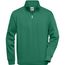 Workwear Half Zip Sweat - Sweatshirt mit Stehkragen und Reißverschluss [Gr. L] (dark-green) (Art.-Nr. CA146400)
