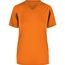 Ladies' Running-T - Funktionelles Laufshirt [Gr. S] (orange/black) (Art.-Nr. CA147399)