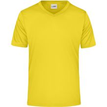 Men's Active-V - Funktions T-Shirt für Freizeit und Sport [Gr. XXL] (Yellow) (Art.-Nr. CA147488)