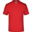 Round-T Medium (150g/m²) - Komfort-T-Shirt aus Single Jersey [Gr. S] (tomato) (Art.-Nr. CA147810)
