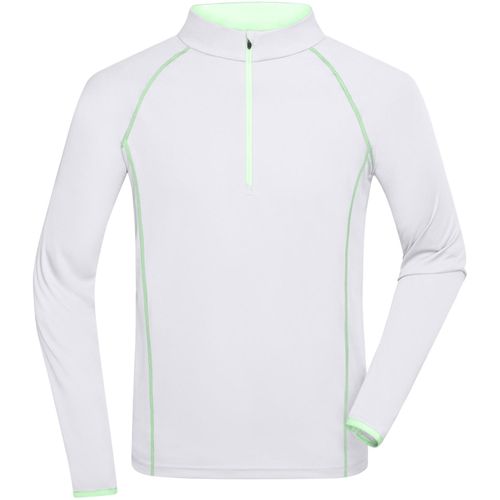 Men's Sports Shirt Longsleeve - Langarm Funktionsshirt für Fitness und Sport [Gr. S] (Art.-Nr. CA148322) - Atmungsaktiv und feuchtigkeitsregulieren...