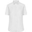 Ladies' Shirt Shortsleeve Micro-Twill - Klassisches Shirt in pflegeleichter Baumwollqualität [Gr. 3XL] (white) (Art.-Nr. CA148402)