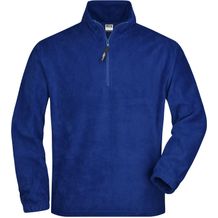Half-Zip Fleece - Sweatshirt in schwerer Fleece-Qualität [Gr. L] (royal) (Art.-Nr. CA148701)