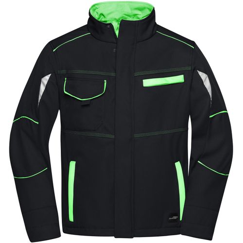 Workwear Softshell Jacket - Funktionelle Softshelljacke mit hochwertiger Ausstattung [Gr. L] (Art.-Nr. CA150481) - Robustes, strapazierfähiges Softshellma...