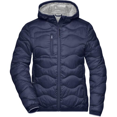 Ladies' Padded Jacket - Gesteppte Jacke mit sorona®AURA Wattierung (nachwachsender, pflanzlicher Rohstoff) [Gr. XL] (Art.-Nr. CA150867) - Wind- und wasserabweisendes Gewebe,...