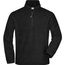 Half-Zip Fleece - Sweatshirt in schwerer Fleece-Qualität [Gr. S] (black) (Art.-Nr. CA150972)